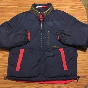 Tommy Hilfiger Puffer Coat Jacket Down Nylon